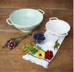 Pioneer Woman Garden Party 2-PIECE Plastic Colander Set. Fixed Price $18.75.