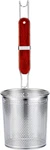 Micro-perforated Stainless Steel Pasta Basket Mesh Spider Food Dumpling Noodle. Fixed Price $23.67.
