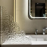 2-PACK Shower Splash Guard-large Waterproof Self-adhesive Corner Guards. Fixed Price $30.99.