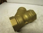 No Name PN16 DN80 3" Npt Threaded Wye Bronze Strainer 300 Psi 3/64" Mesh Size. Fixed Price $125.00.