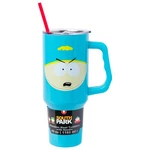 South Park Eric Cartman 40OZ Stainless Steel Tumbler With Straw Handle. Fixed Price $46.99.