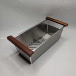 Zline Garmisch Sink Colander Insert Basket Strainer Kitchen Stainless Steel. Fixed Price $109.97.