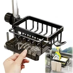 Gcftiff Sink Organizer Rack For Kitchen And Bathroom, 2025 New Right, Black. Fixed Price $30.71.