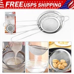 3PCS Kitchen Fine Mesh Strainer Stainless Steel Liquid Colander Sieve. Fixed Price $7.99.