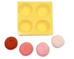 Edelaine's Silicone Molds - 4 Cavity Rose For Cream Cheese Mints Chocolate. Fixed Price $33.32.