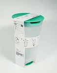 New Ikea Uppfylld Salad Shaker With Strainer Bright Green/clear 47 Oz 105.286.85. Fixed Price $14.99.
