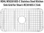 Rohl WSG3018SS-C Stainless Steel Sink Grid For Shaws RC3018-C Kitchen. Fixed Price $174.16.