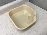 Vintage Rubbermaid Kitchen Sink Corner Plastic Strainer #5816 Beige. Fixed Price $26.05.