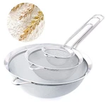 Kitchen Fine Mesh Strainers, Kinmad 3 Pcs Stainless Steel With .... Fixed Price $19.86.