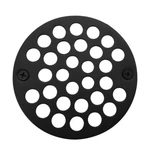 Westbrass A3192-62 4" Od Shower Strainer Grid Drain Cover, Matte Black. Fixed Price $15.78.