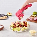 Dash Rechargeable Electric Rotary Handheld Grater Cheese Shredder Cranberry. Fixed Price $18.99.