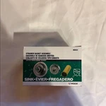 Moen Sink Strainer Basket Assembly - Green And White. Fixed Price $20.00.