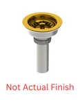 Watermark MBS1-AB Kitchen Sink Basket Strainer Antique Brass New Box!. Fixed Price $161.99.