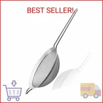 Anaeat Fine Mesh Strainers - Premium Stainless Steel Colander Sieve Sifters, Wit. Fixed Price $14.44.