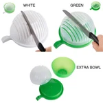 Salad Cutter Bowl 60 Second Slicer Maker Vegetable Fruit Chopper Drainer. Fixed Price $6.99.