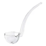 6" Small Glass Gravy Ladle Artisan Heritage Quality Mouthblown Leadfree Crystal. Fixed Price $32.30.