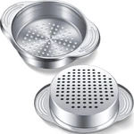 Patelai 2 Pieces Tuna Can Strainer Stainless Steel Food Sieve Metal Pre. Fixed Price $14.13.