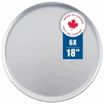 Norjac 18-INCH Non-stick Coupe Style Pizza Pan, Pack, 18IN-6PK, Silver. Fixed Price $75.63.