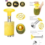 Easy Kitchen Tool Stainless Steel Fruit Pineapple Peeler Corer Slicer Cutter. Fixed Price $24.94.