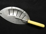 Vintage Foley Pasta Strainer - Yellow Handle Vg Condition. Fixed Price $14.00.