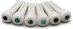 Vencetmat Acoustic Guitar Bridge Pins, Pure Bone, Slotted, Ivory Color, Inlaid. Fixed Price $14.35.
