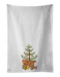 New Kurilian Bobtail Cat Christmas Kitchen Set Of 2 White Dish. Fixed Price $34.58.