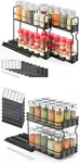 Pull Out Spice Rack Organizer For Cabinet, Drawers 2-TIER, 1. Fixed Price $55.32.