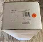 Delta 24" Linear Shower Drain Rough With Removable Hair Catcher DR73240. Fixed Price $99.99.