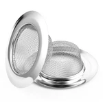 2 Pcs Stainless Steel Sink 4.5" Diameter, Mesh Metal Drain Strainer,.... Fixed Price $15.76.
