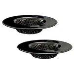 Seatery 1.75" Bathtub Drain Strainers, Shower Hair Inch, Black. Fixed Price $12.99.
