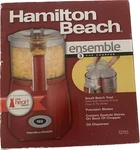 Hamilton Beach Ensemble 72703 Red Cups Food Processor Chopper. Fixed Price $30.00.