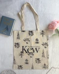 Royal Botanic Gardens Kew England Natural Floral Cotton Tote Bag New Official. Fixed Price $15.00.