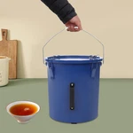 For Hot Cooking 6-GALLON Fryer Oil Grease Bucket 22.7L Filtering Container. Fixed Price $74.48.