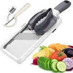 Multi Handheld Mandoline Slicer Adjustable Stainless Steel Blade Vegetable Grate. Fixed Price $17.99.