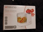 New Box Ambiano 1.5 Cup Mini Food Chopper- Chops, Dices, Minces, Shreds. Fixed Price $20.99.