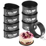 Felistory 4 Inch Pans 8 Pcs Mini Set. Fixed Price $47.85.