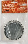 Fox Run Craftsmen Set Tart Pans 4590 Fluted Loose Base Removable Bottom 4". Fixed Price $9.99.