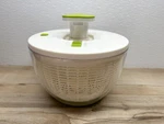 Large Brieftons Quicl Push 6.2 Quarts Salad Spinner Vegitable Washer Dryer. Fixed Price $11.98.
