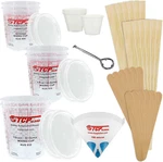 Paint Mixing Essential Kit 12 Cup Auto Tool Mesh Strainer Hand Pro Bowl Home. Fixed Price $32.06.