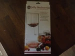 Norpro Jelly Strainer Set - Stainless Steel Frame / Cotton Bag Jam Nut Milk. Fixed Price $15.99.