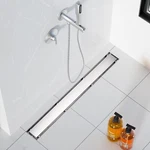 New Neodrain 36" ZA3- 36-T02 2-IN-1 Linear W/tile Insert Grate Brushed Ss. Fixed Price $70.97.