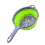 Zoer Kitchen Foldable Pasta Strainers,collapsible Colanders With Green. Fixed Price $24.18.