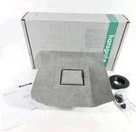 Hansgrohe 56133001 Raindrain Stainless Steel Rock Shower Square Set 4"X. Fixed Price $119.99.