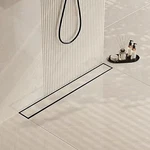 Neodrain 48" Gold Linear Shower Stainless Steel 2-IN-1 Tile Insert.. Fixed Price $101.99.