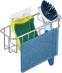 Kesol Rustproof Sponge Holder Caddy For Kitchen, Stainless Adhesive, Silver. Fixed Price $16.61.