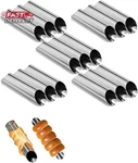 Euicae Cannoli Tubes, 5 Inch Large Stainless Steel Forms Non-stick Cream. Fixed Price $14.47.