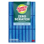 Scotch Brite Zero Scratch Scrub Sponges (24PACK) 3M Individually Wrapped. Fixed Price $22.00.