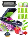 16 In Vegetable Fruit Chopper Cutter Food Onion Veggie Dicer Slicer Kitchen Us. Fixed Price $6.99.