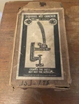 Antique Vintage Squirrel Nut Cracker 1913 Box & Instructions Alex Woldert Co. Fixed Price $40.00.