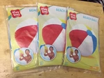Lot Of Play Day Inflatable Beach Balls 13-IN White Red Age 2+. Fixed Price $7.88.